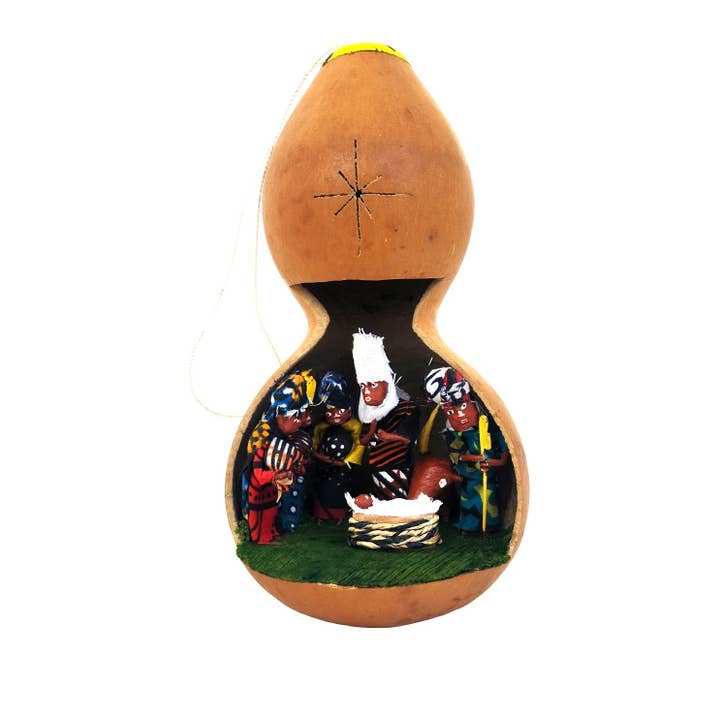 Nativité de Calabash Ougandaise pour la vente par Sedona Spirit