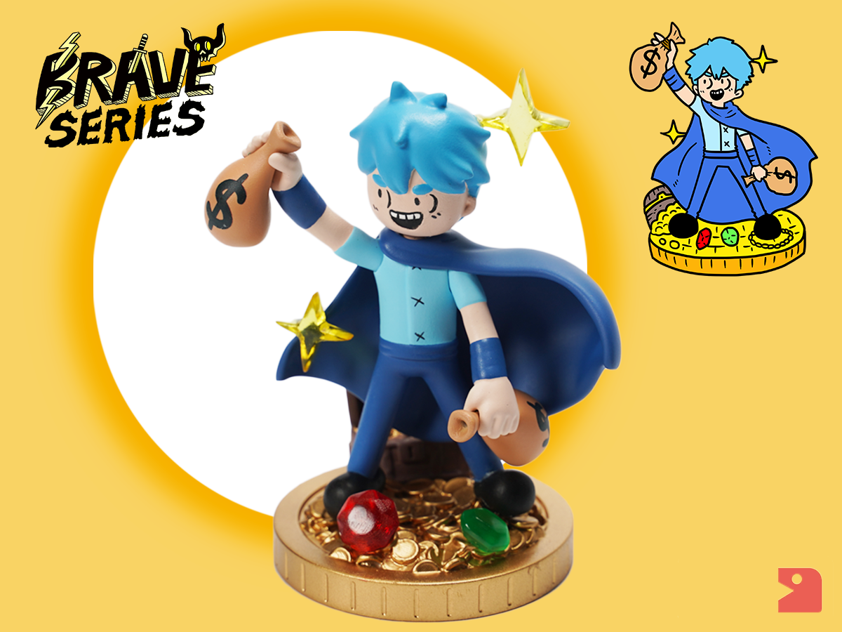 BCmini - Wholesale Decorative Figurine - 73090 Brave Series Blind Box-811