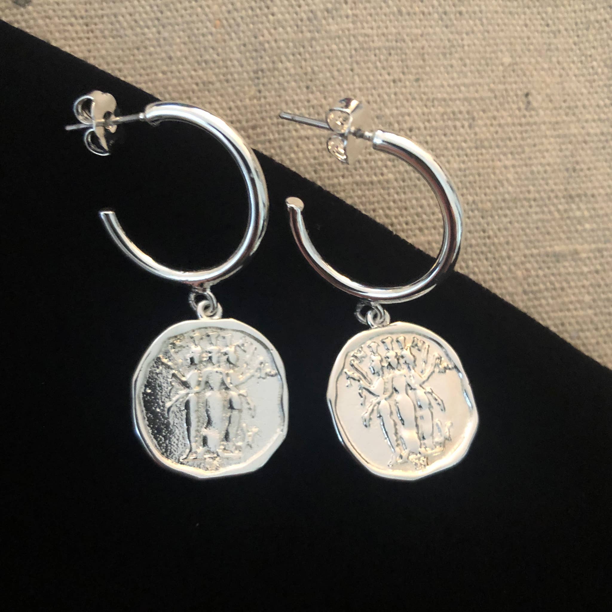 Memento Mori Designs NYC - Wholesale Hoop Earrings - Hecate Hoop Earrings1