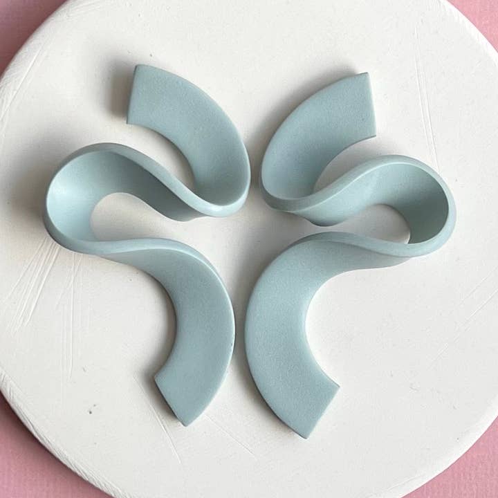 Zest - Sculptural Statement Earring for wholesale by Common Good Clay