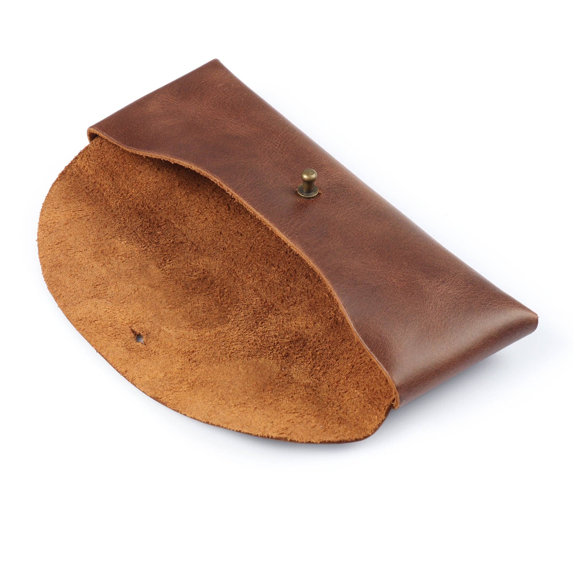 Londo – wholesale Pen & pencil holder – Londo Top Grain Leather Pen Case with Metal Snap Fastener, Pencil Pouch Stationery Bag10