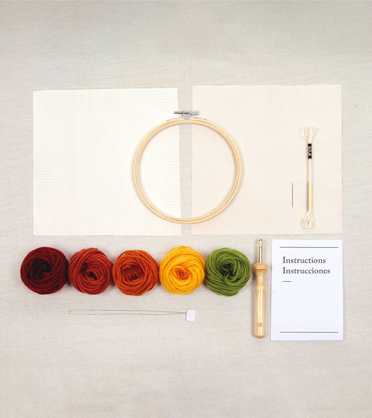 DMC - Wholesale Embroidery/Cross Stitch Supplies - DMC Desert Punch Needle Kit, PN003KS2