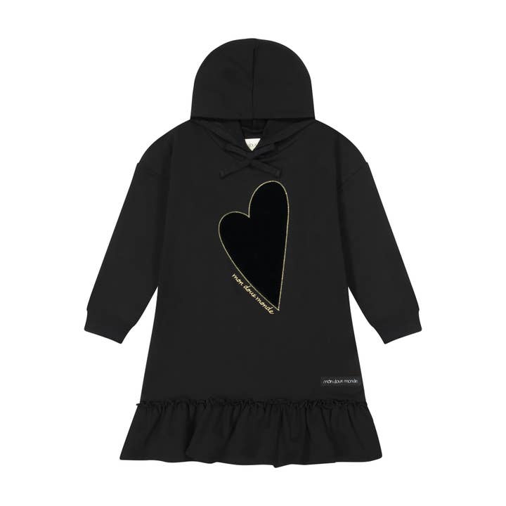 ELLE A UNE ROBE COEUR DORÉ pour la vente par Mon Doux Monde