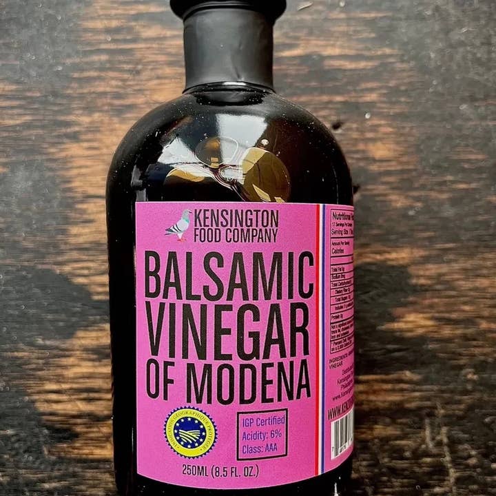 IGP Certified Balsamic Vinegar of Modena for wholesale by Kensington Food Company