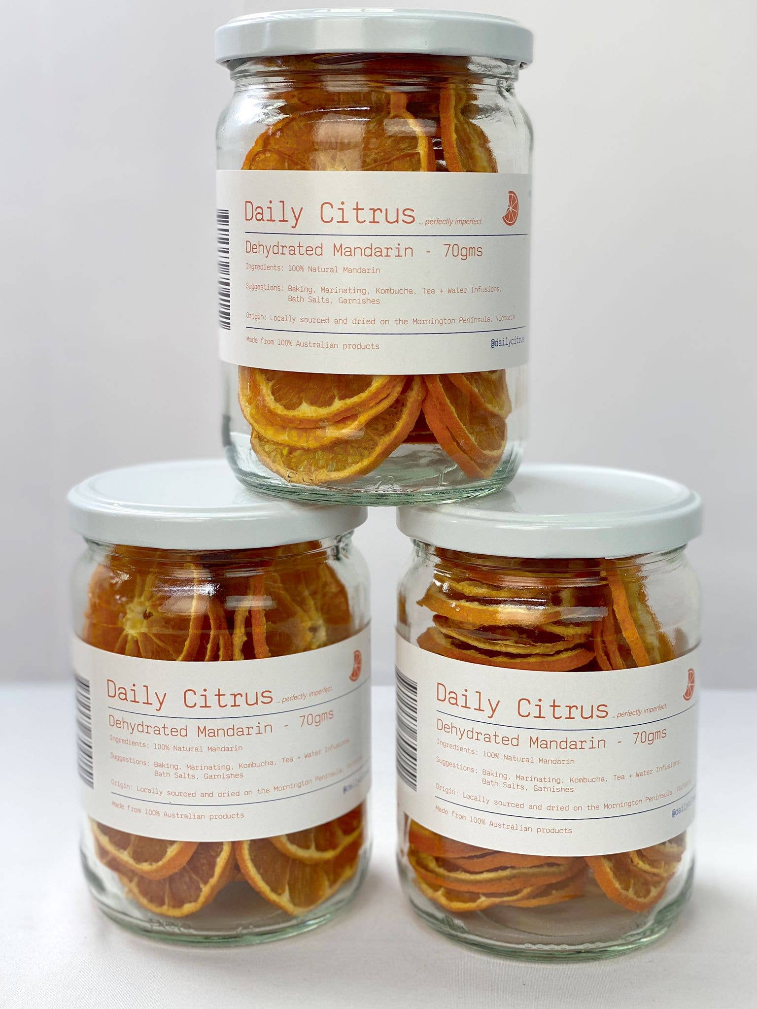 The Peel Thing - Wholesale Dried/dehydrated fruit - Daily Citrus - Imperfect Natural Dehydrated Mandarin 1