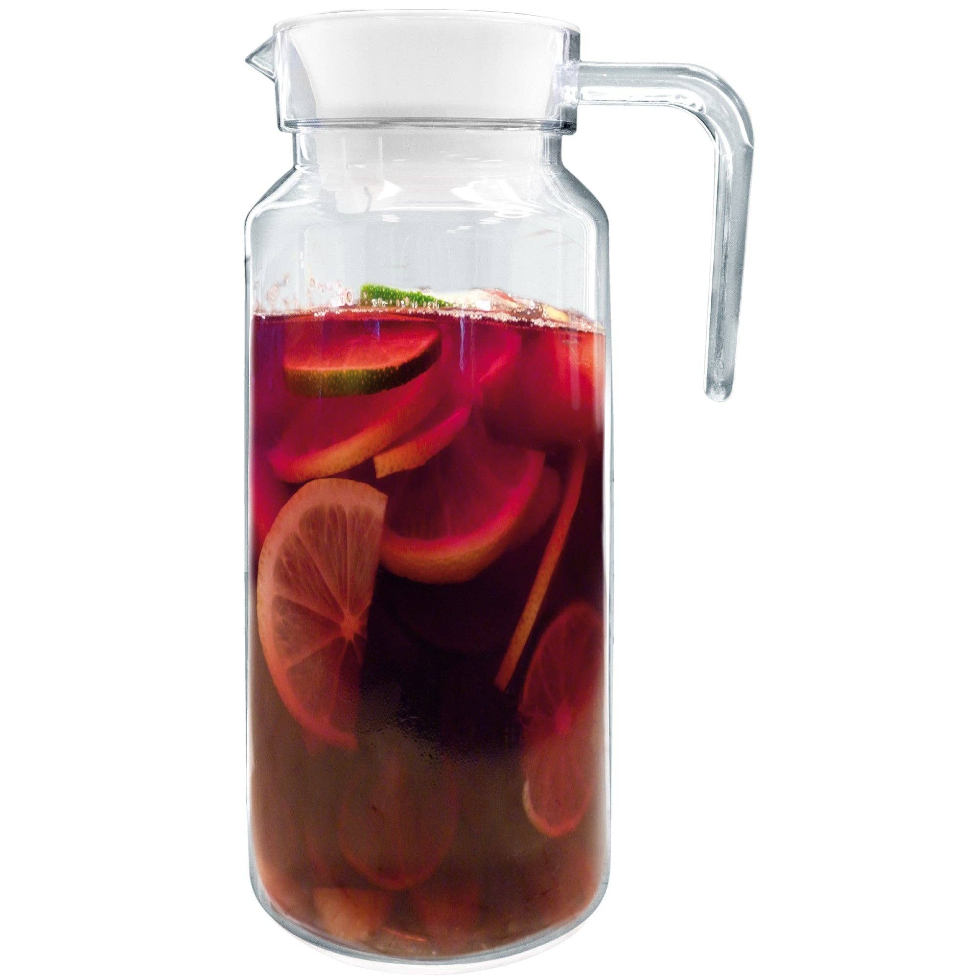 Vin Bouquet (Find It Import & Export Sl) - Wholesale Drinking Glass/Cup - Acrylic Pitcher 1L with Airtight Lid1