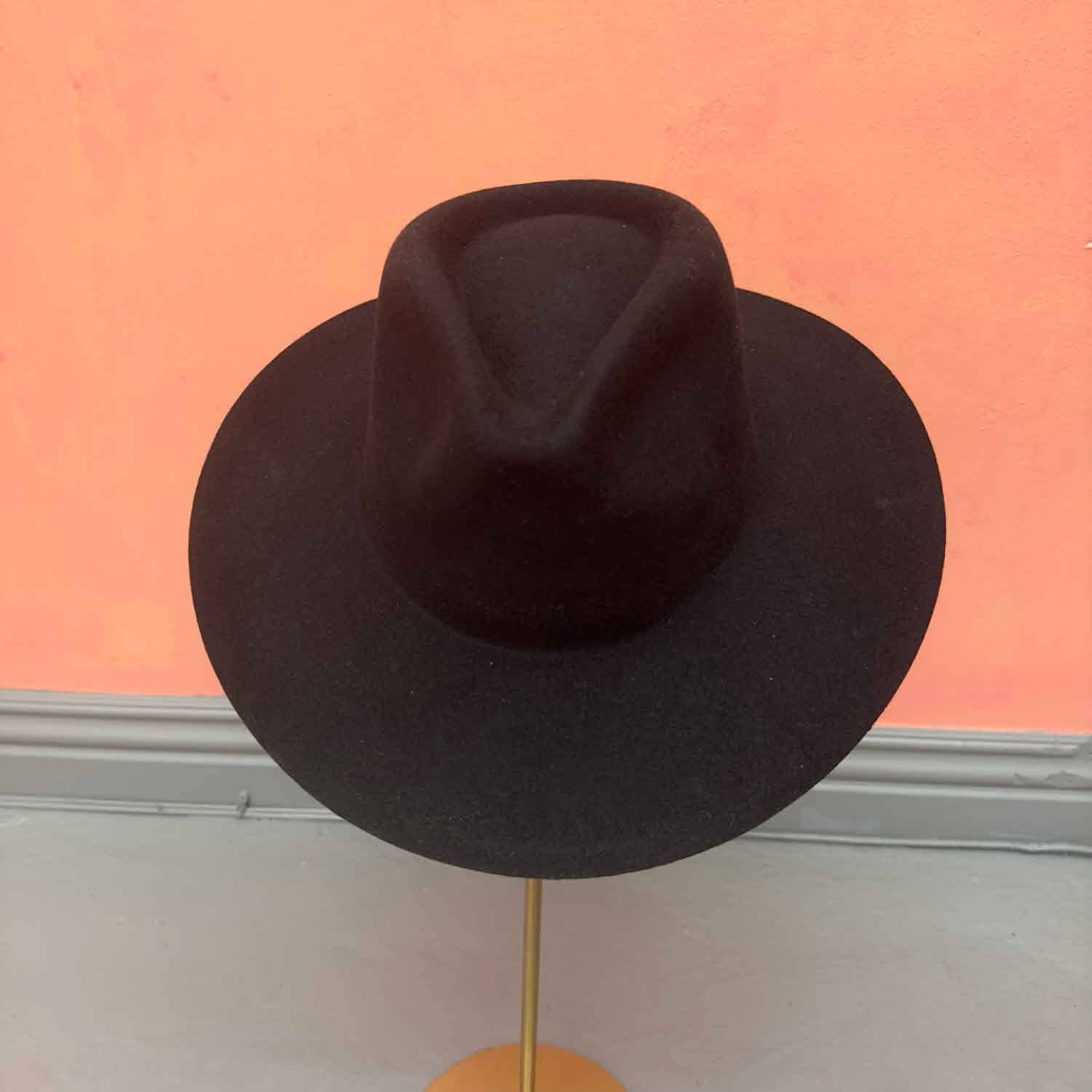 One and Only Accessories - Wholesale Fedora - Women's - Stiff brim  Australian Rancher  wool Hat (Copy)0