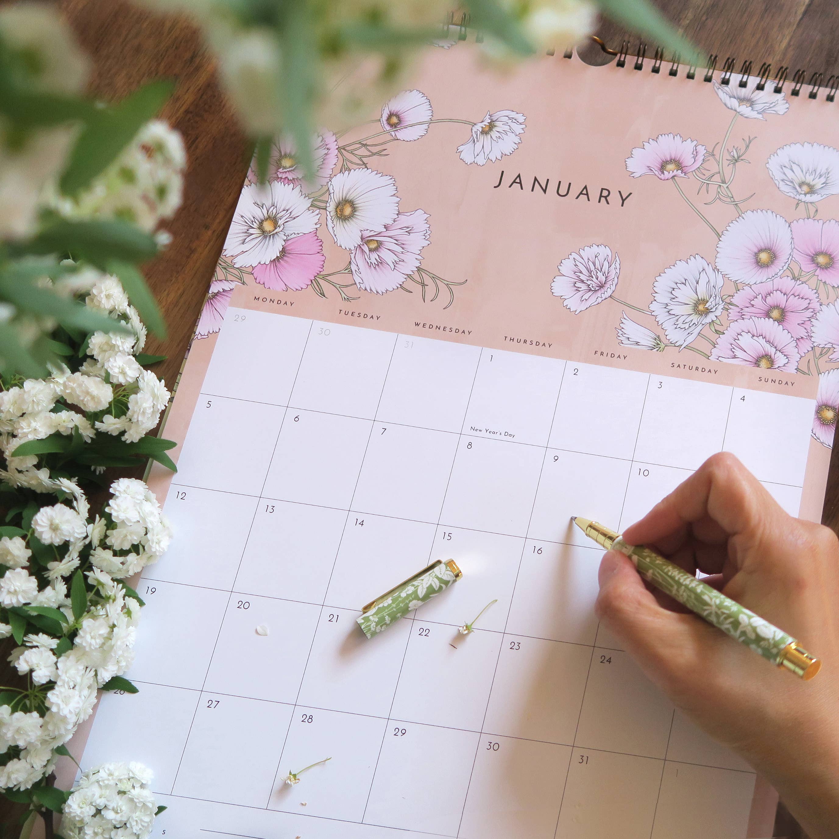 Typoflora – wholesale Kalender – 2026 ALLTID BLOMMOR AVTALSKALENDER6
