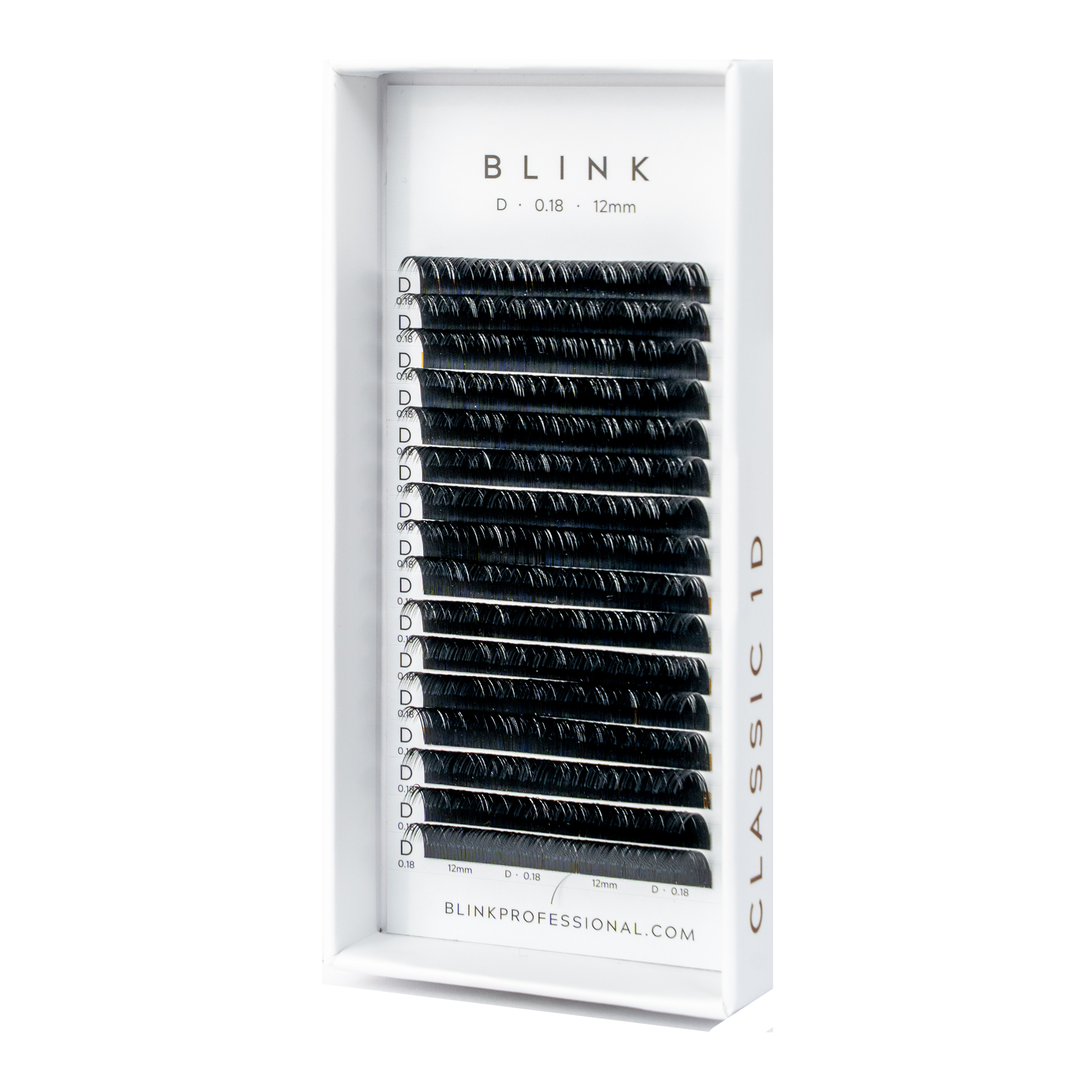 Blink Professional - Wholesale False/Fake Eyelashes - CLASSIC 1D LASHES10
