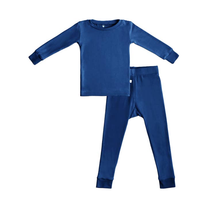 Pigiama in bambù per bambini/bambini - Navy per la vendita all'ingrosso da parte di Dreamland Baby