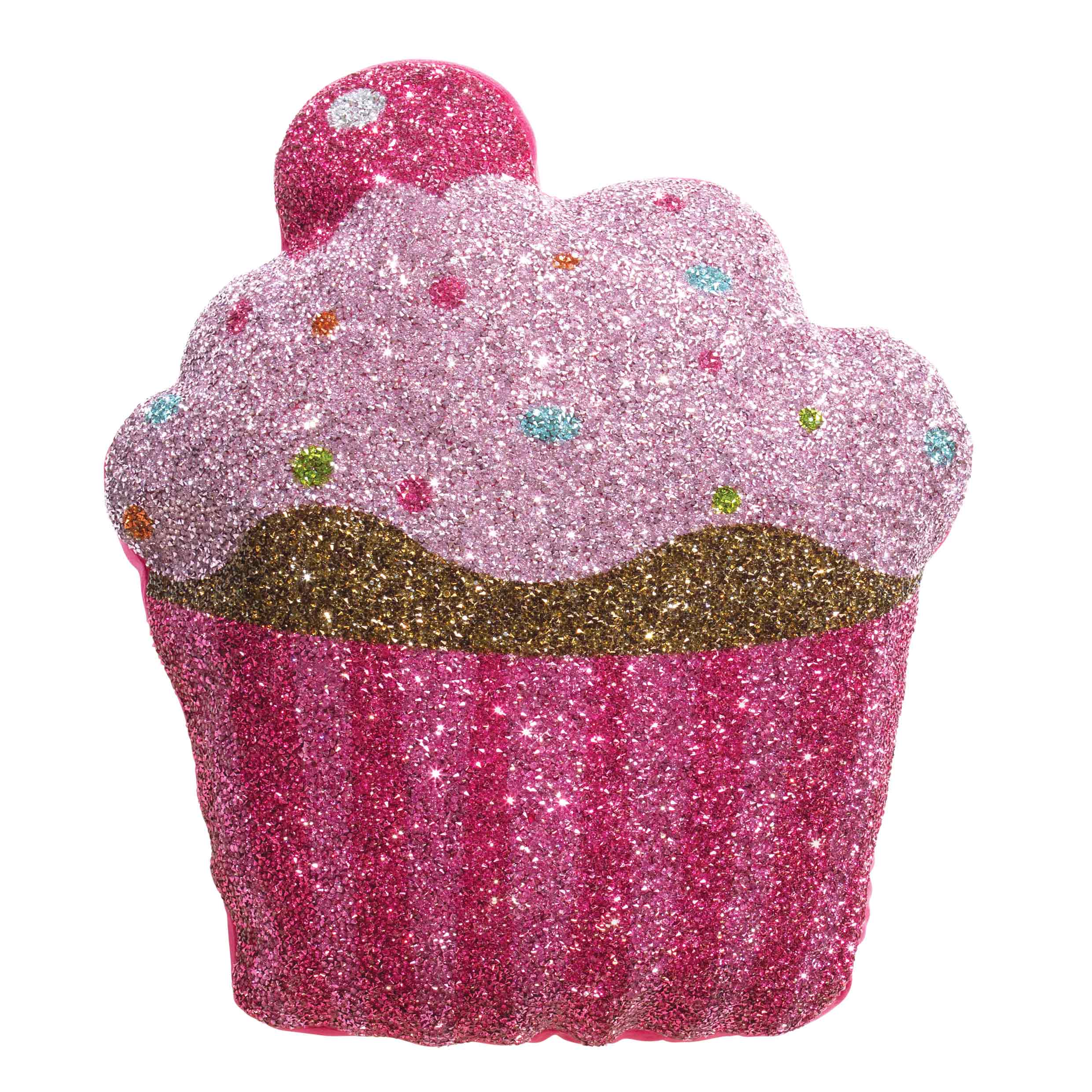 Sparkles Home - Vente Coussin décoratif - Coussin en forme de cupcake0