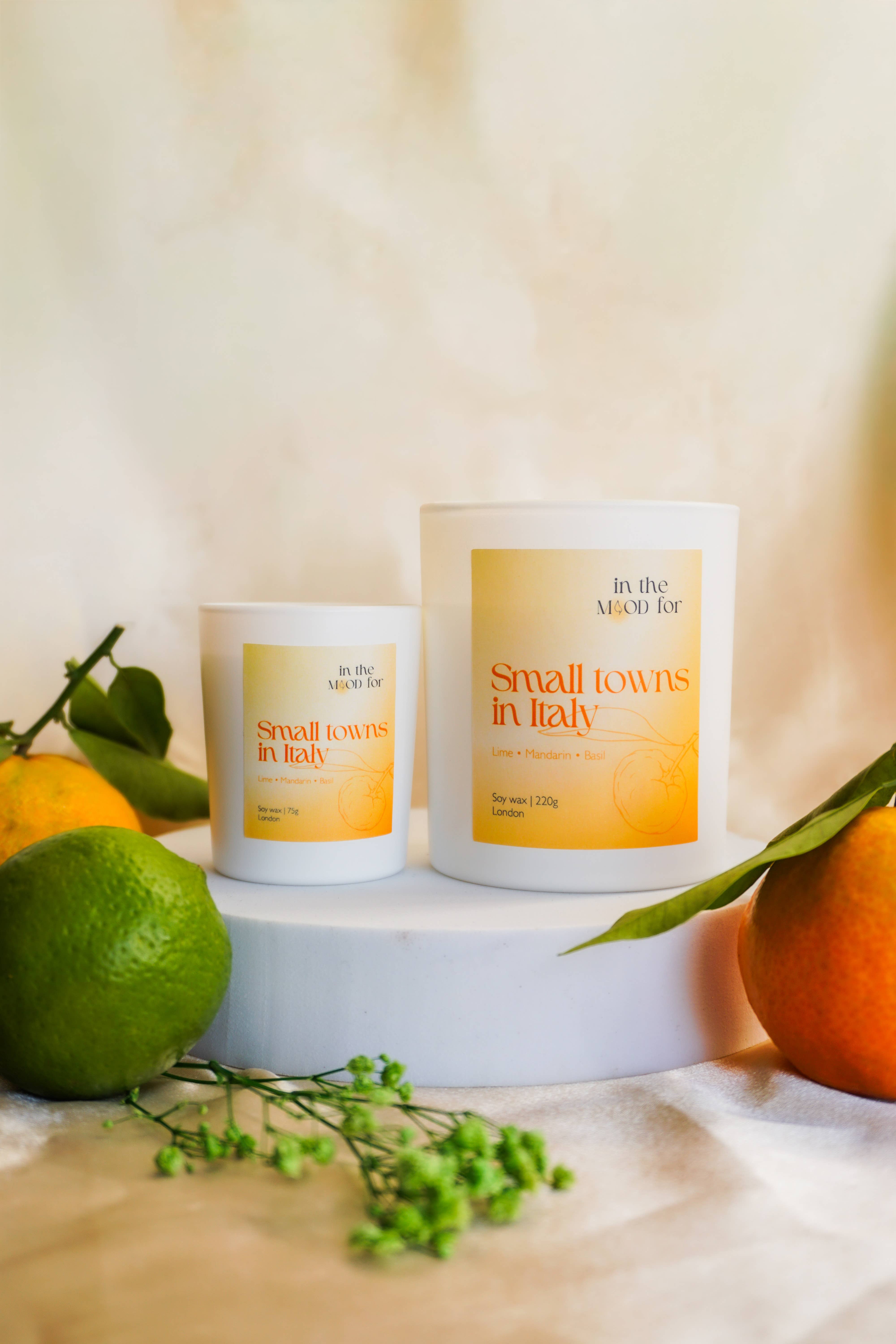 In the Mood for – wholesale Jar/filled candle – Small Towns in Italy Candle ⎮ Travel-inspired candle 1