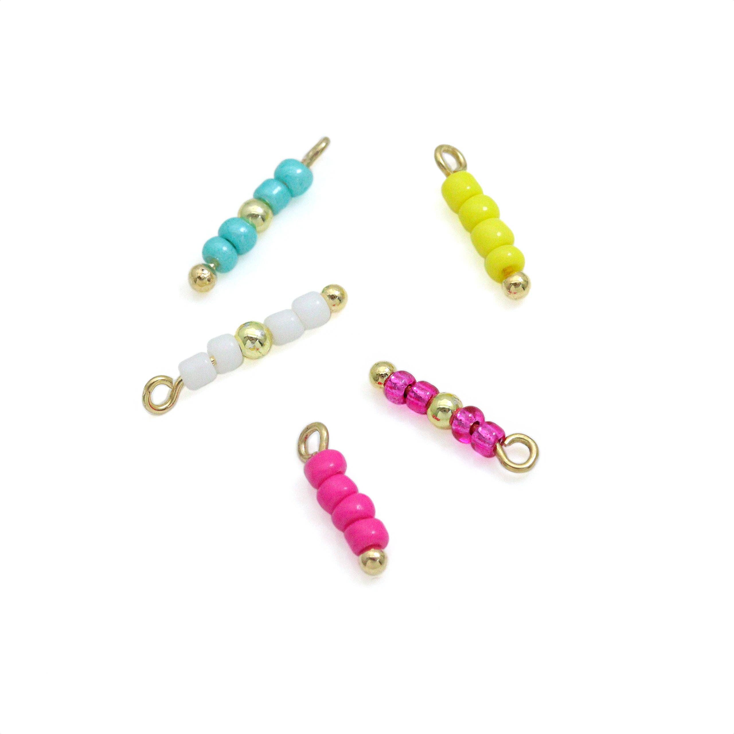 BestBeads&Beyond - Wholesale Individual charm/pendant - Colorful Ceramic Fish Charm Handmade gemstone beads charm For Necklace Bracelet Jewelry Making Supply, Sku#EF8185