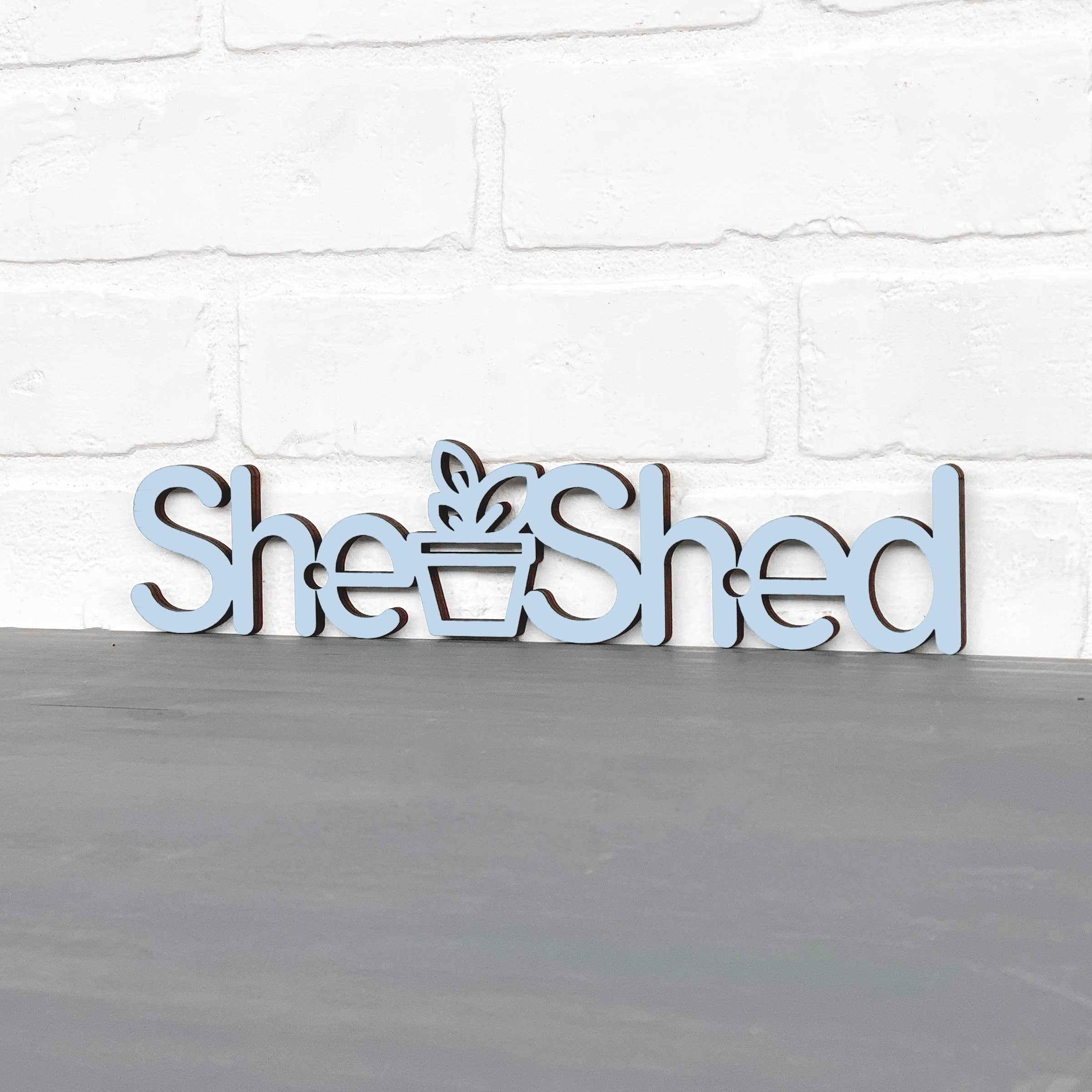 Spunky Fluff - Wholesale Wall Sign - She Shed Women's Wood Garden Shed Sign11