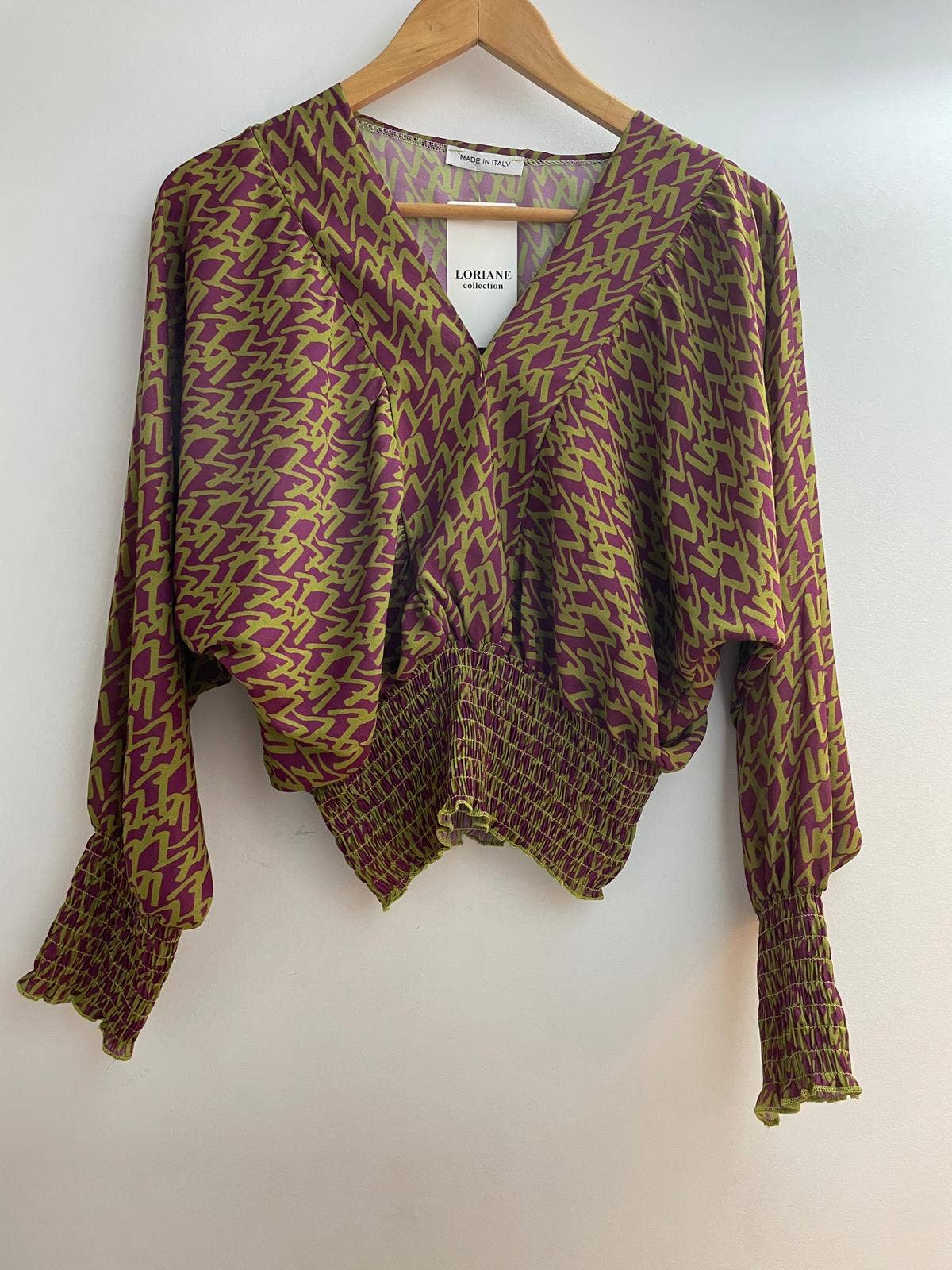 LORIANE - Venta al por mayor Blusa - Mujer - Blusa estampada de talla única 210880