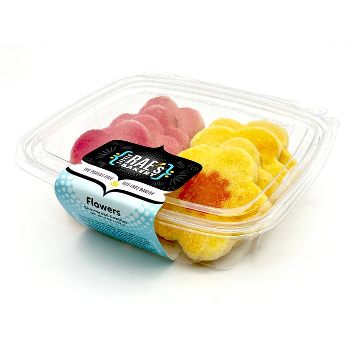 FLOWERS Shortbread Pack for wholesale by Little Rae's Bakery