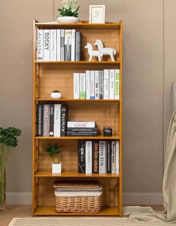 everythingbamboo - Wholesale Bookcase - Bamboo Antique Style Cabinet Book Shelf Bookcase Storage Choice Elegant BBC0113