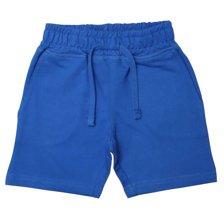 E23408 Cobalt - Kids Solid Comfy Shorts for wholesale by 🤍Baby Steps and Mish Kids