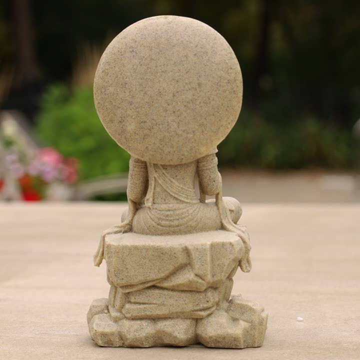 Lungta Imports - Wholesale Sculpture - Kuan Yin Quan Yin Statue Female Buddha Blessing 8 Inches Tal7