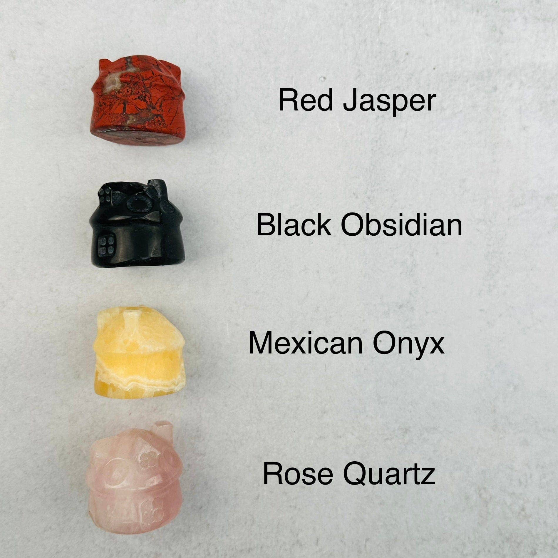 Rock Paradise - Wholesale Spiritual Stone/Crystal - Crystal Mushroom House- Crystal Fairy Garden Carving You Cho6