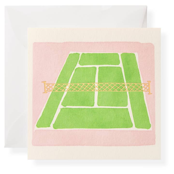 Tennis Court Individual Gift Enclosure for wholesale by Karen Adams Designs