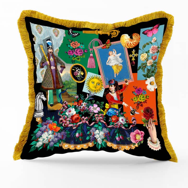 Elegancia luxe kussenhoes 50x50 voor wholesale door Mouchkine Jewelry