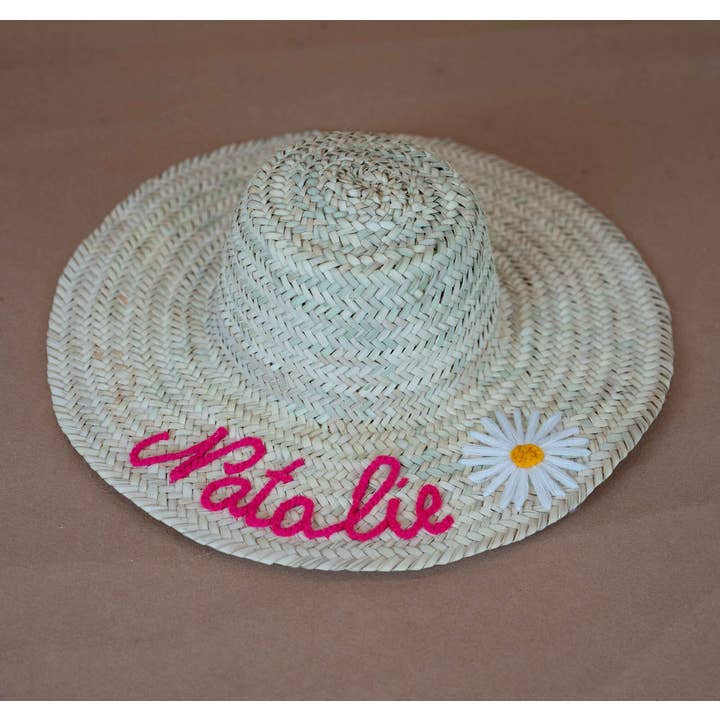 Mikwi - Wholesale Straw Hat - Women's - Personalised Straw hat - DECORATIVE STRAW HAT - Moroccan hat9