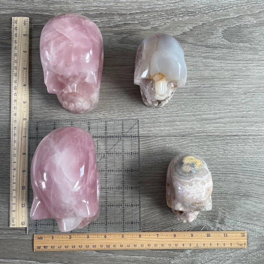 Keystone Crystals - Wholesale Spiritual Stone/Crystal - Assorted Crystal Skulls – Bulk Lot for Gift Shops128