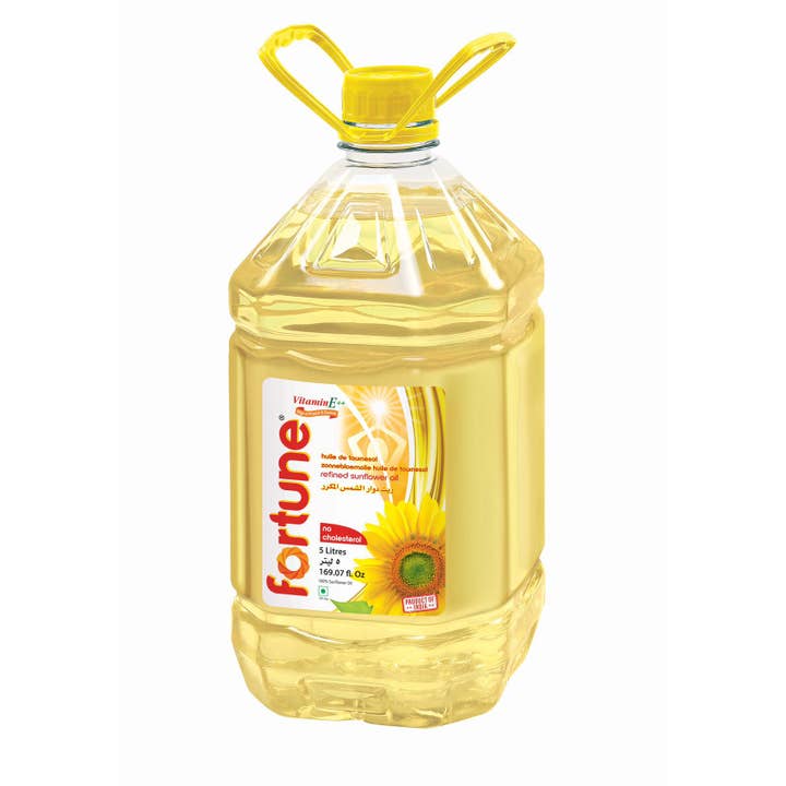 Organic Tattva - Wholesale Cooking Oil - Fortune Refined Sunflower Oil (5 Liter)