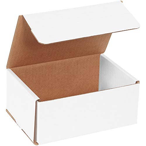 Corrugated Mailers Boxes White (Pack of 50) for wholesale on Faire