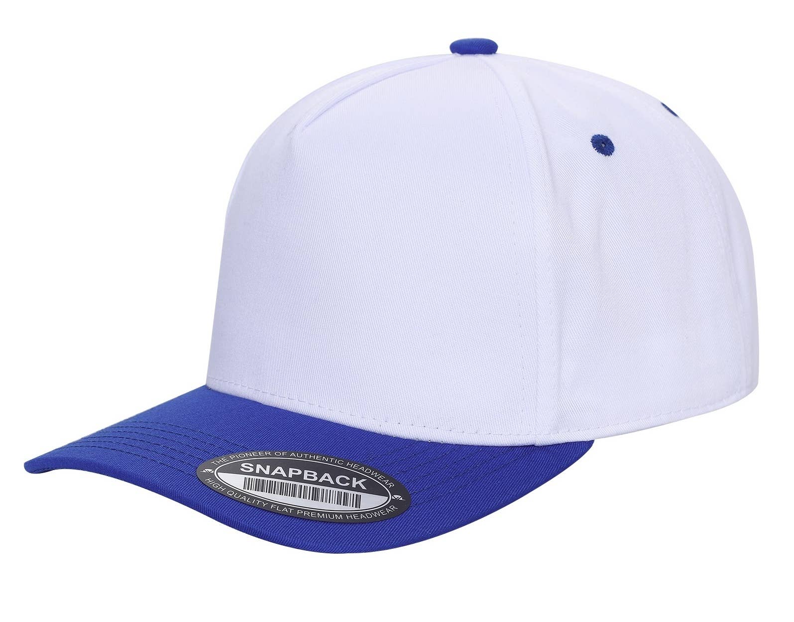 Burzip collection - Wholesale Flat Brim Cap - Unisex - TCTAN-DZ-5 PANEL 2TONE SNAP BACK HATS DOZEN   (BEST SELLER)11