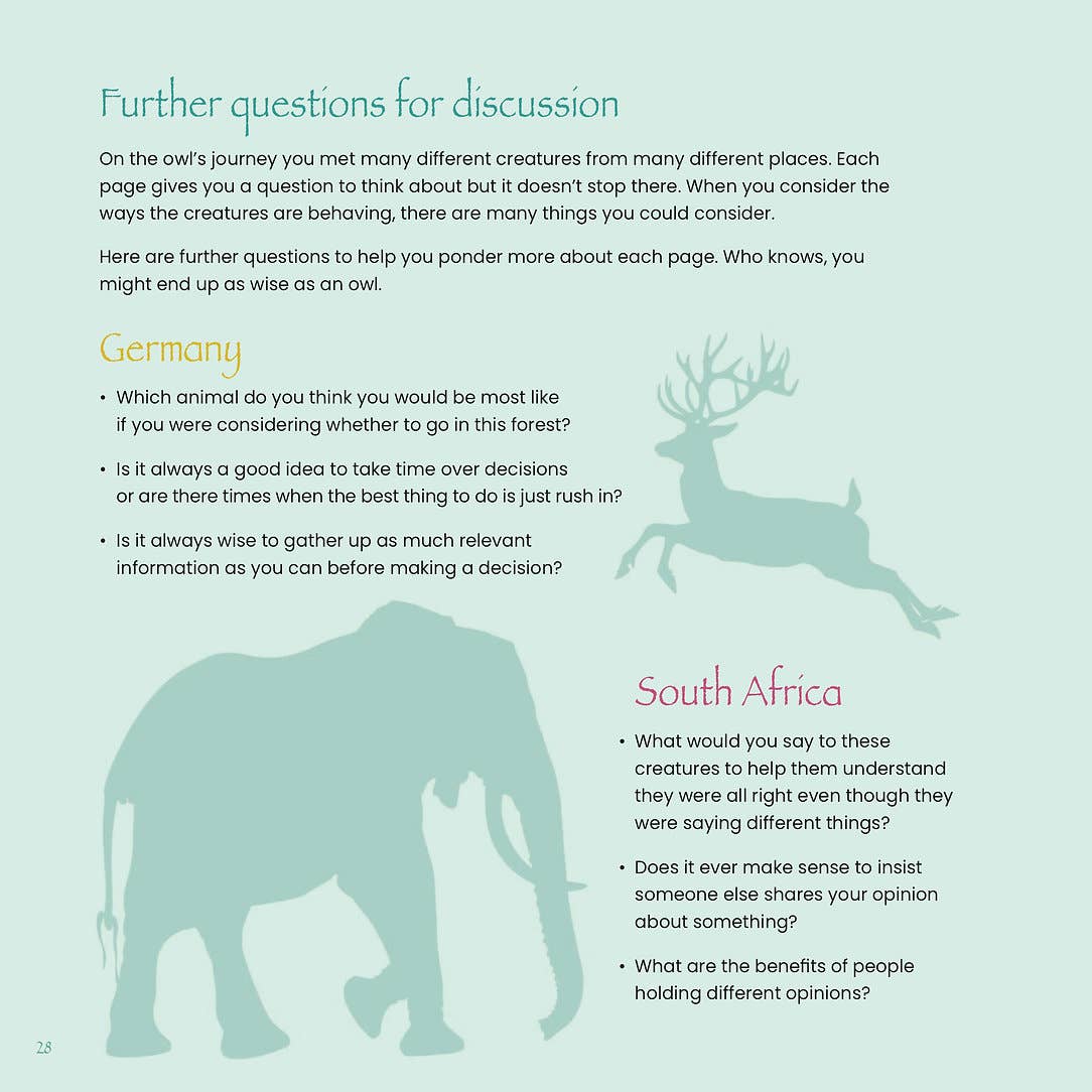 Creative Carousel Publishing - Wholesale Preschool Book (3-5) - Wise Eyes and the Wild Things – Children's Book4