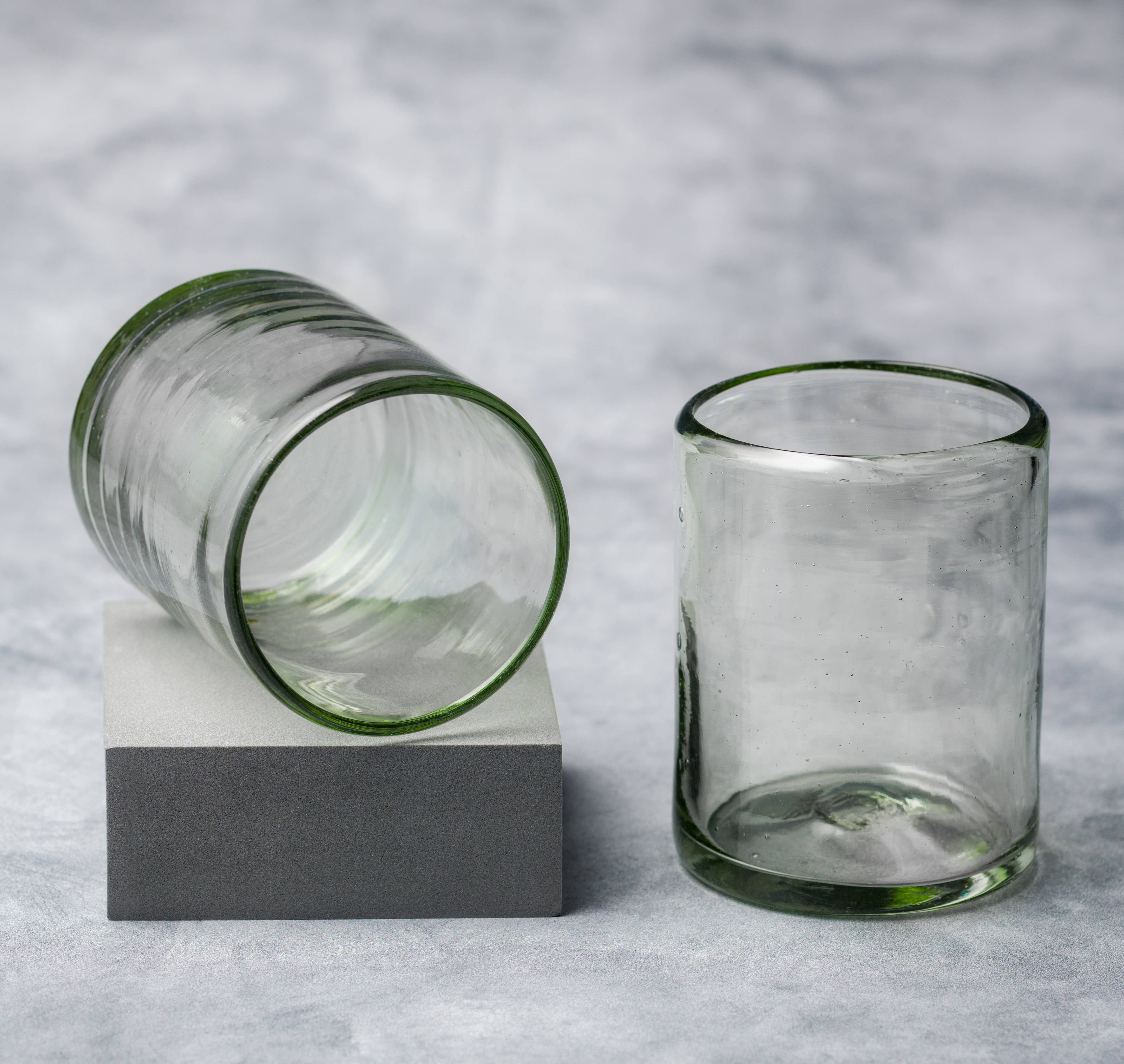 10 Strawberry Street - Wholesale Drinking Glass/Cup - Clear DOF Handblown Mexican Glass2