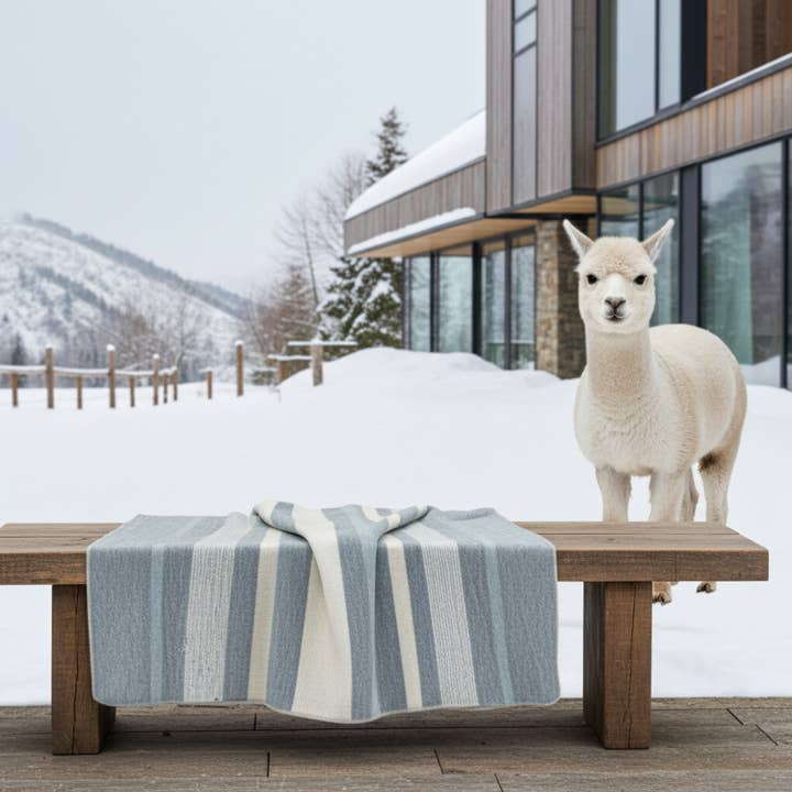 Shupaca Alpaca - Wholesale Throw Blanket - Alpaca Throw - Catalina3