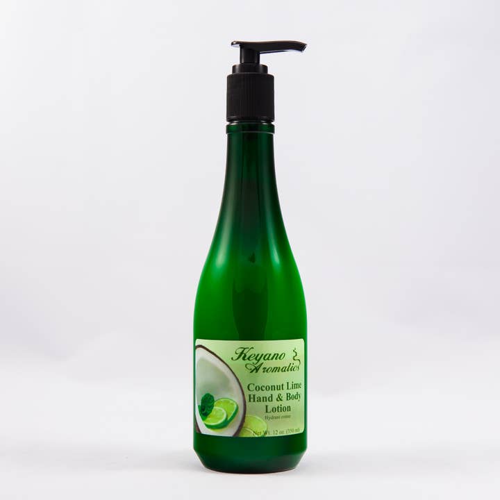 Keyano Aromatics - Wholesale Hand & Body Lotion - Coconut Lime Hand & Body Lotion 12 oz.