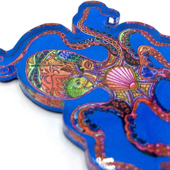 Octopus Magneter, Nyckelringar och stift för wholesale av EarthArt International