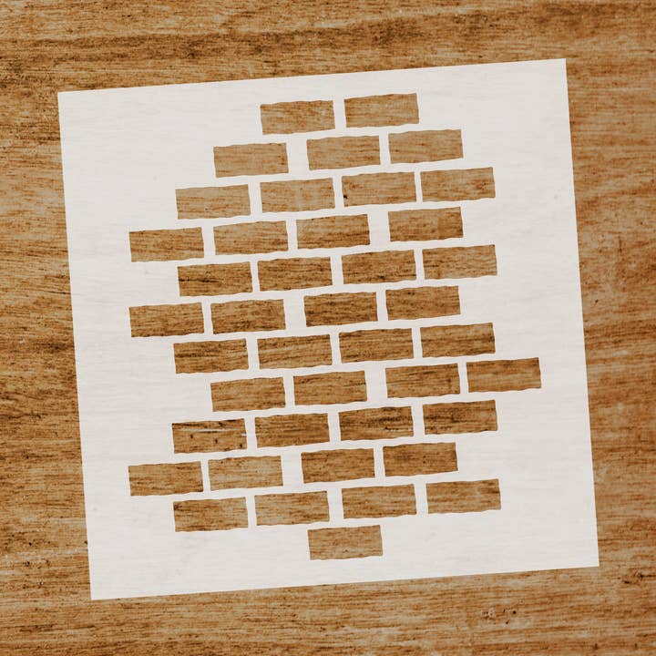 Stencil Bricks for wholesale by Evyre Scrapbooking