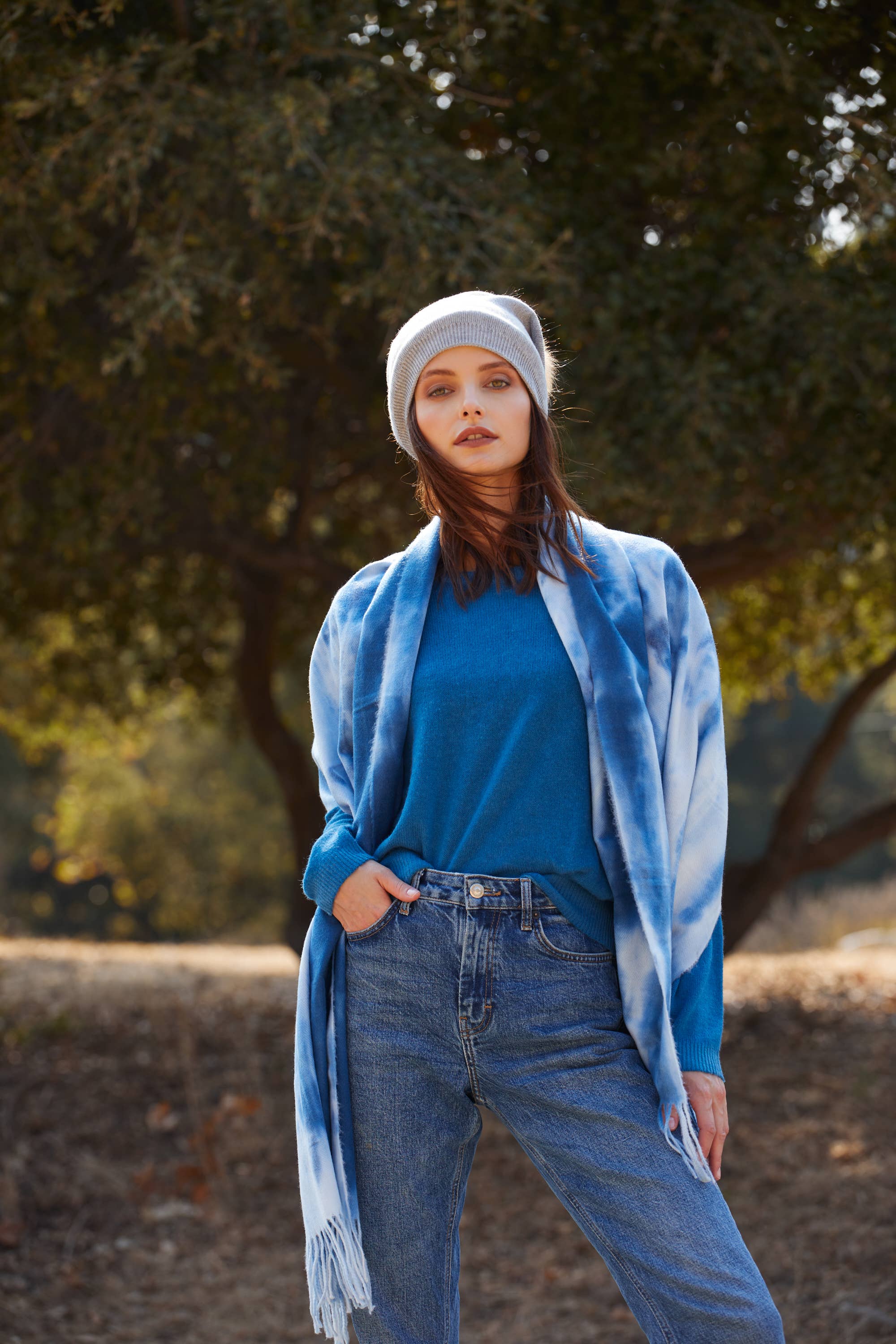 Virginia Wolf - Wholesale Beanie - Women's - Indie Hat: Light Gray2