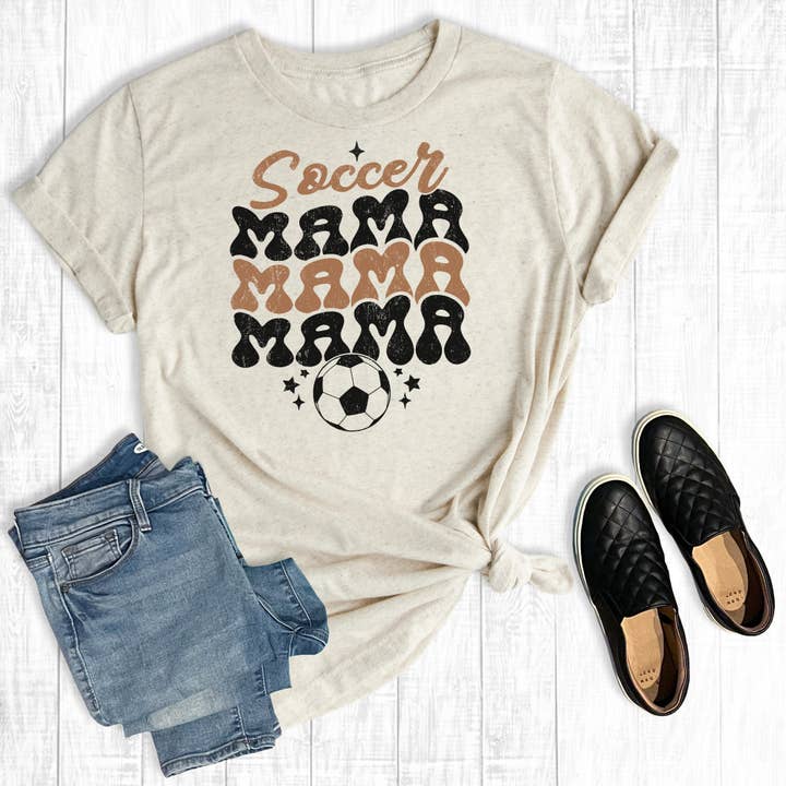Vintage Soccer Mama Mama Mama for wholesale by The Way Down South