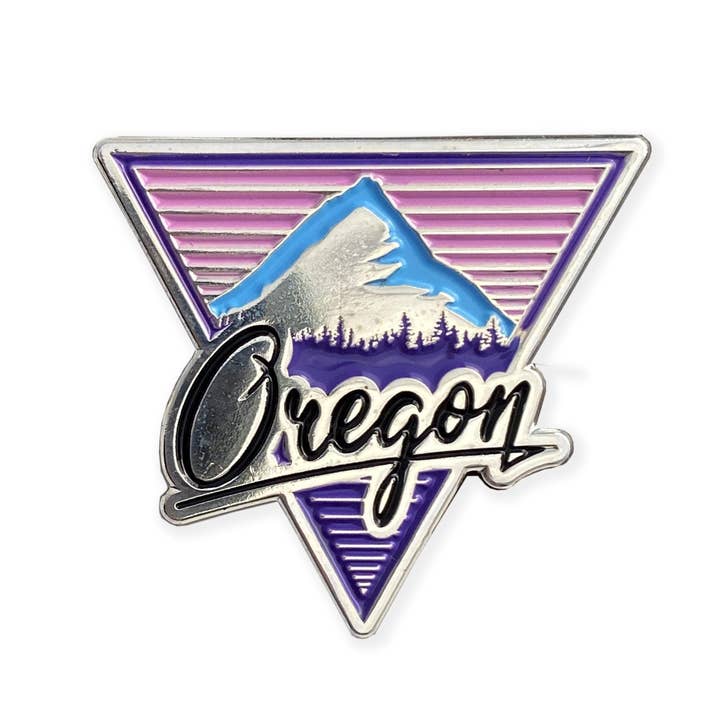 Oregon Vice Miami Style | Enamel Lapel Pin for wholesale by Little Bay Root