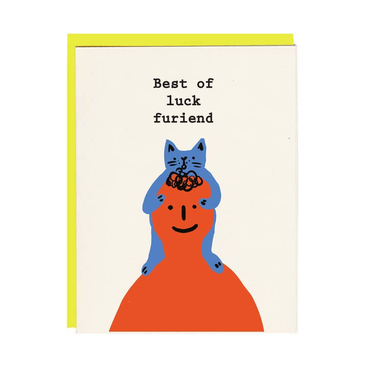 Best of luck furiend for wholesale by I Must Draw