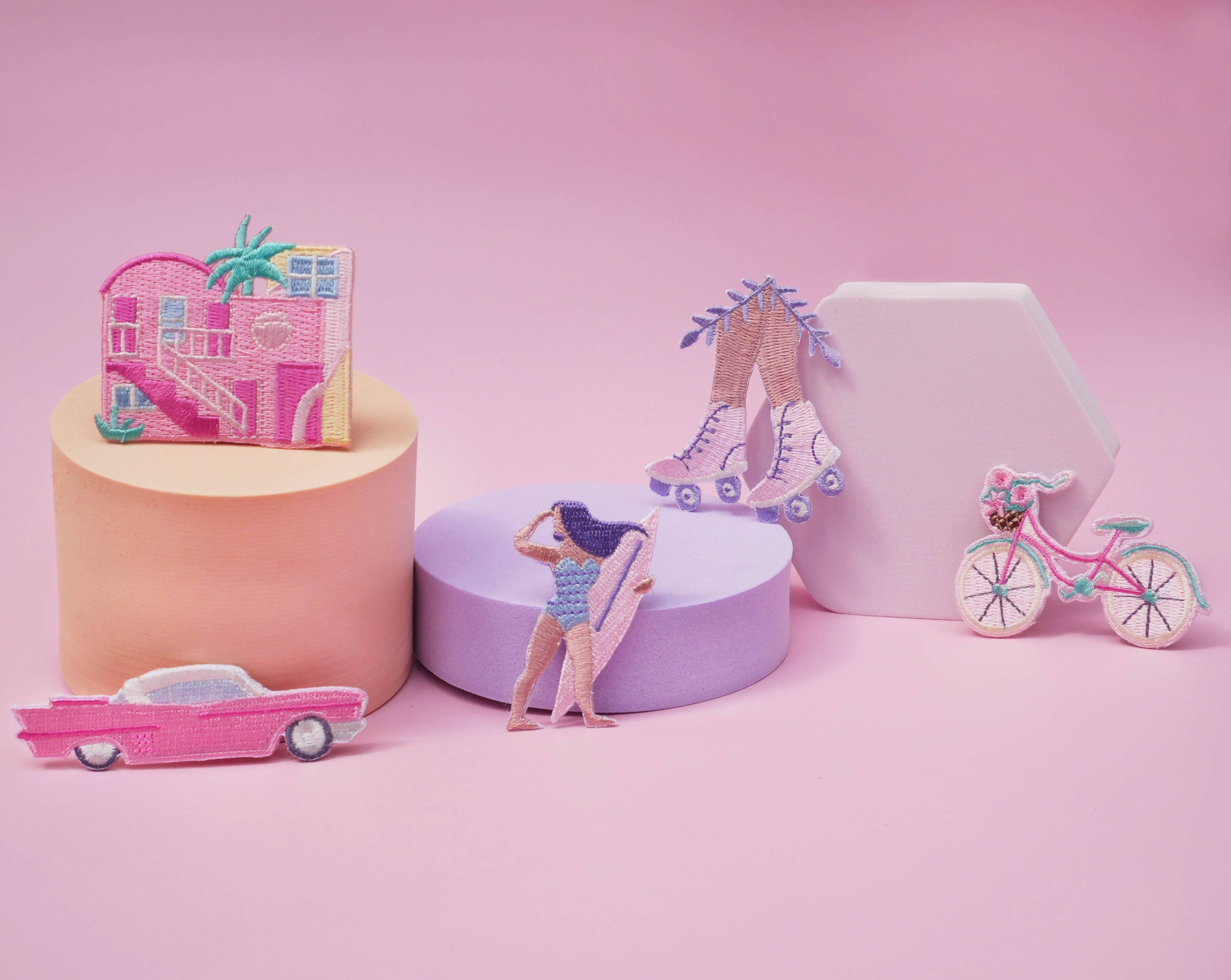 MALICIEUSE - Wholesale Patch - Iron-On Patch The Surfer2