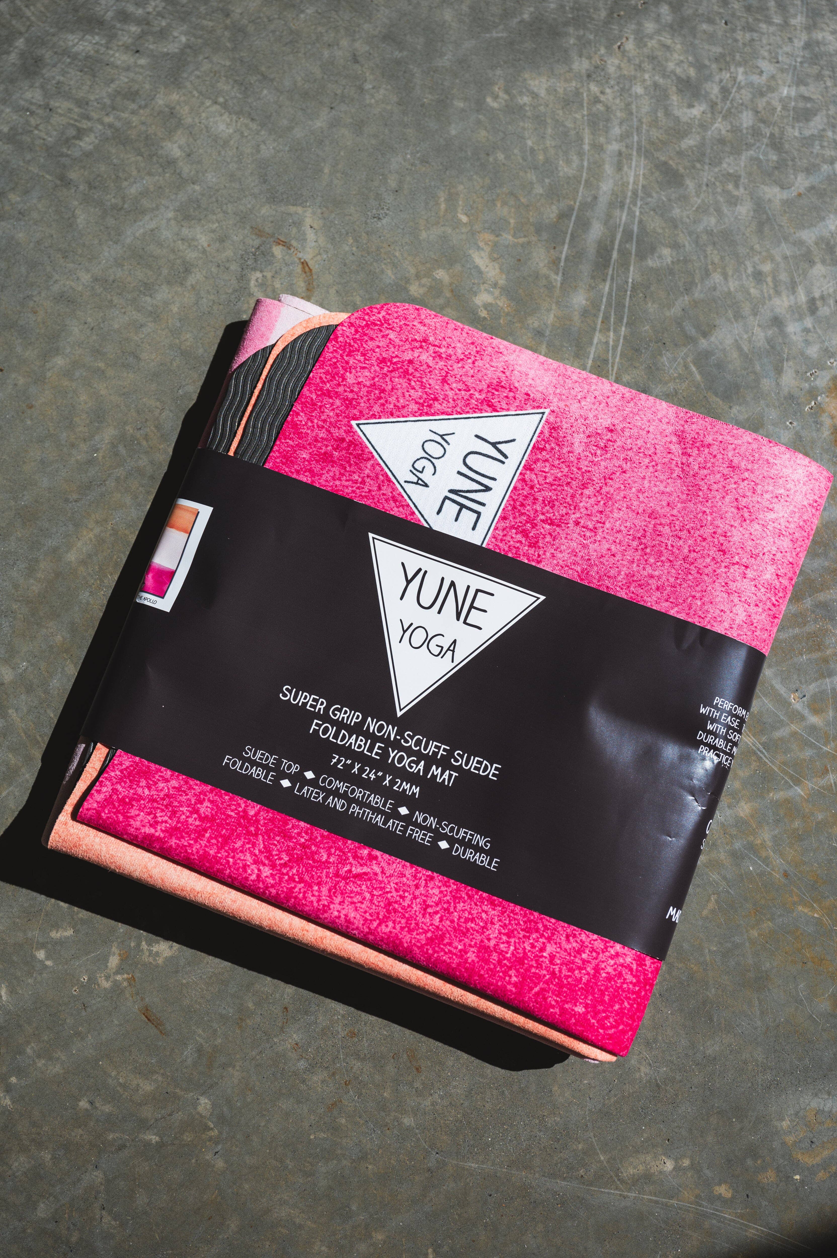 Yune Yoga - Wholesale Yoga Mat - Foldable Suede Yoga Mat Apollo Yune Yoga Travel Mat3
