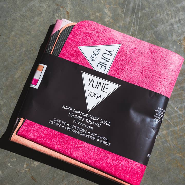 Yune Yoga - Wholesale Yoga Mat - Foldable Suede Yoga Mat Apollo Yune Yoga Travel Mat3