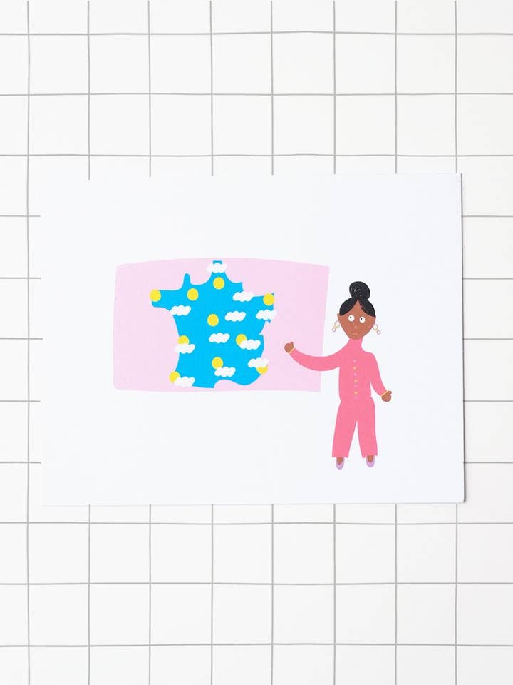 Miss Väder-kort för wholesale av The Little Whale