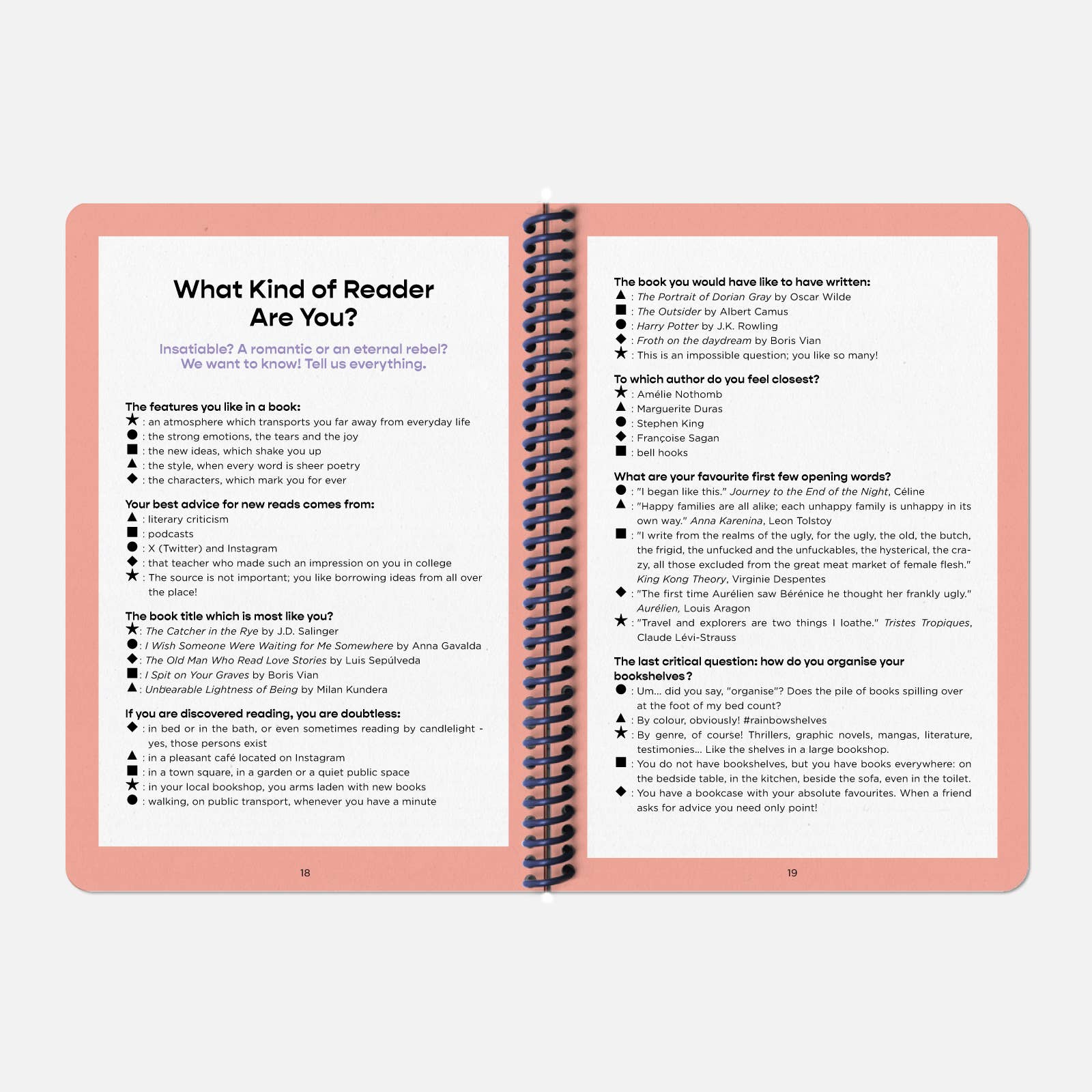 Papier Tigre - Wholesale Dagboek/agenda - Lezen dagboek2