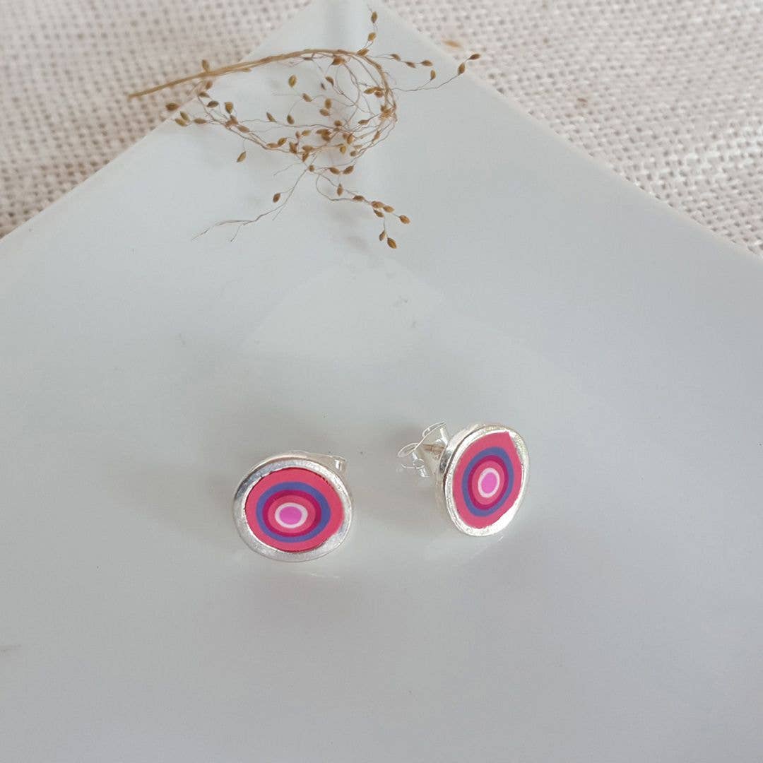 PASTACUITA - Wholesale Knopjes/oorstekers - Handgemaakte oorknopjes van polymeerklei in rustieke stijl11