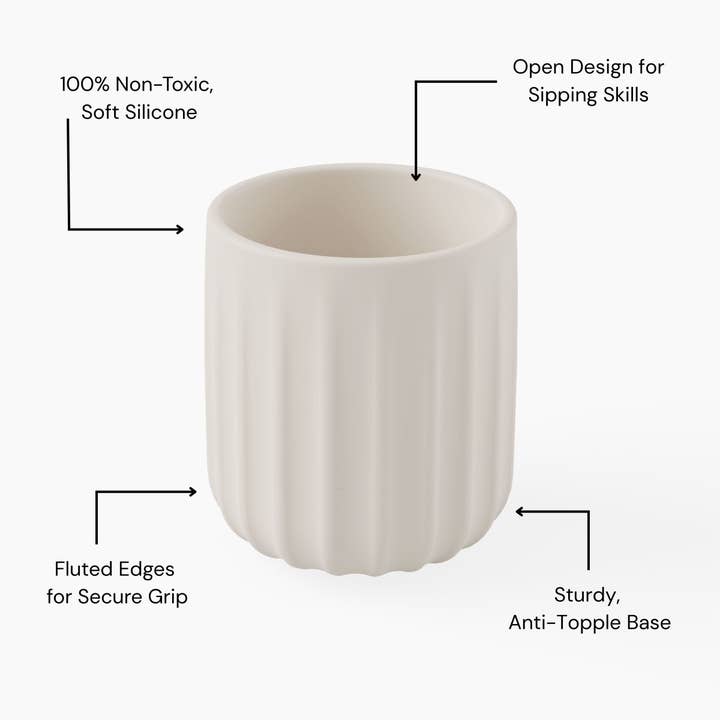 LittleKind - Wholesale Drinking Glass/Cup - Kids & Baby - Henley Silicone Cup1