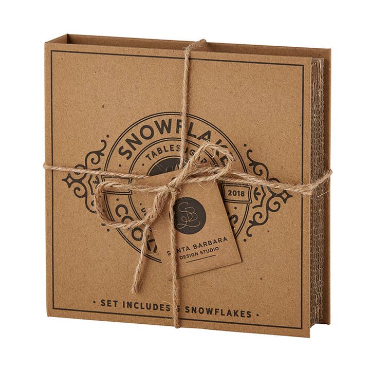 Santa Barbara Design Studio by Creative Brands - Wholesale Cookie Cutter - Snowflake Cookie Cutters Book Box