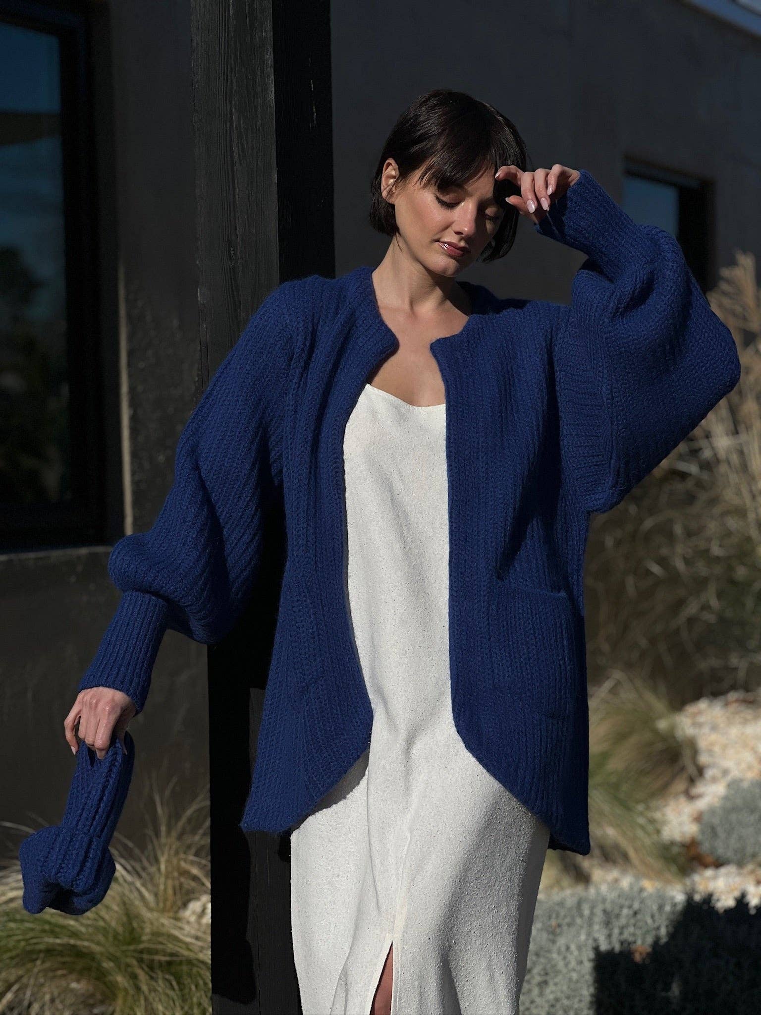 Na Nin - Wholesale Jas - Dames - Gebreide alpacajas van Dylan9